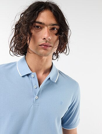 Polo in piqué di cotone