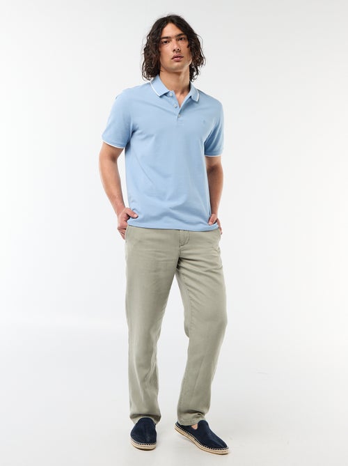 Polo in piqué di cotone - Kiabi