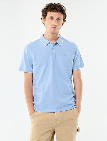 Polo in piqué di cotone