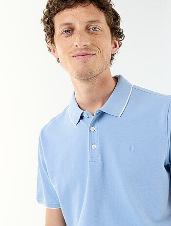Polo in piqué di cotone