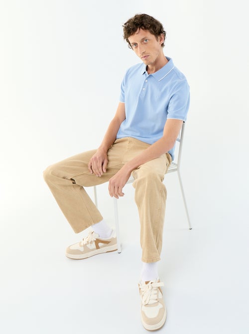 Polo in piqué di cotone - Kiabi