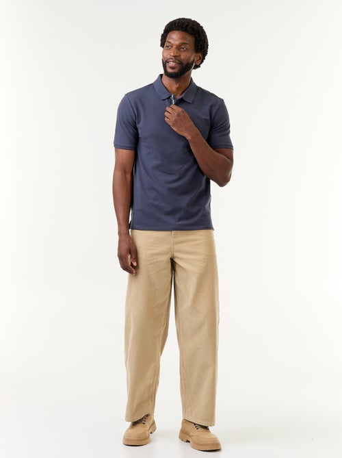 Polo in piqué di cotone - Kiabi