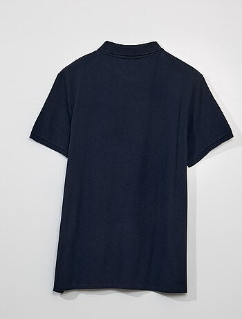Polo in piqué di cotone