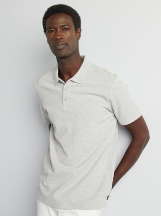 Polo in piqué di cotone