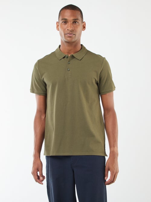 Polo in piqué di cotone - Kiabi