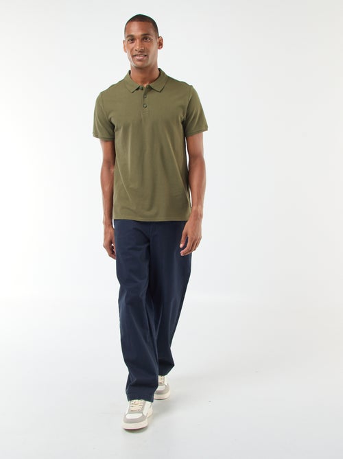 Polo in piqué di cotone - Kiabi