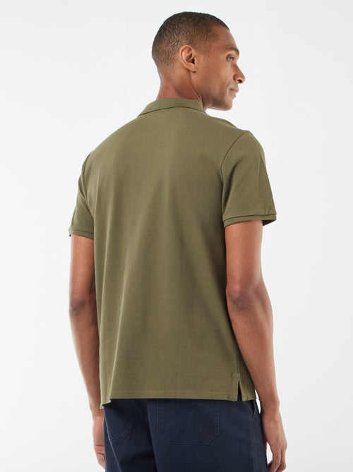 Polo in piqué di cotone - Kiabi