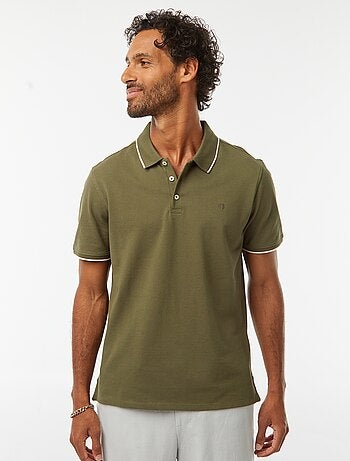 Polo in piqué di cotone