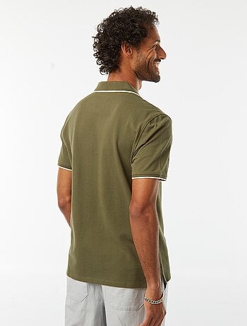 Polo in piqué di cotone