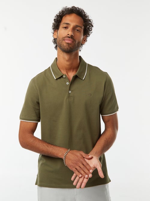 Polo in piqué di cotone - Kiabi