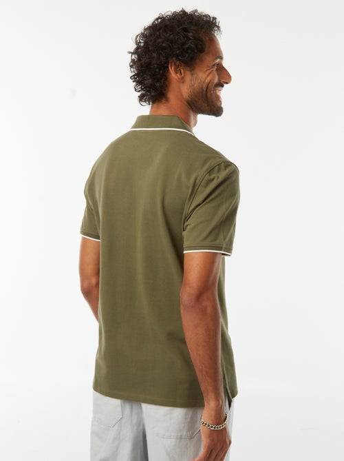 Polo in piqué di cotone - Kiabi
