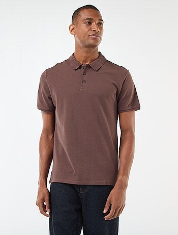 Polo in piqué di cotone