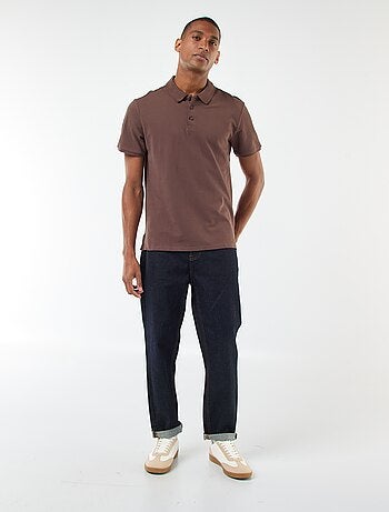 Polo in piqué di cotone