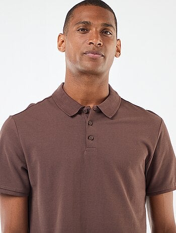 Polo in piqué di cotone