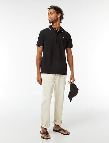 Polo in piqué di cotone