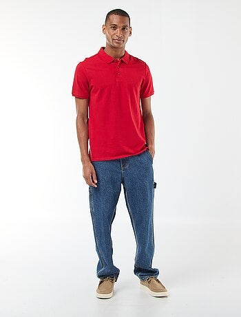 Polo in piqué di cotone