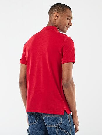 Polo in piqué di cotone