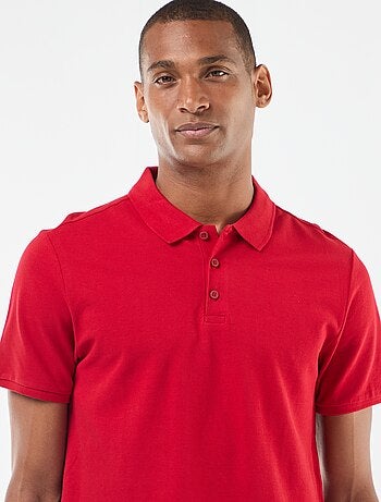 Polo in piqué di cotone