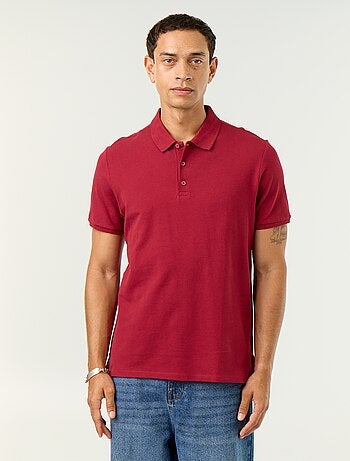 Polo in piqué di cotone