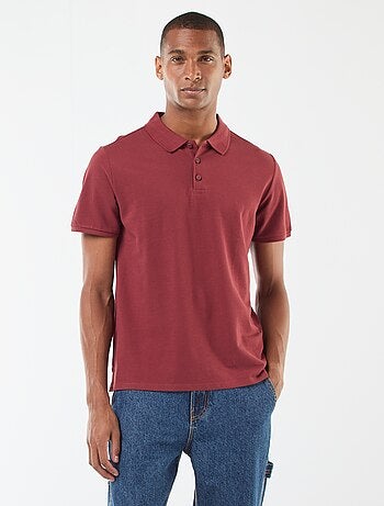 Polo in piqué di cotone