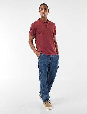 Polo in piqué di cotone