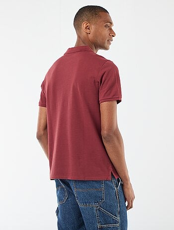 Polo in piqué di cotone