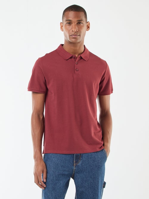 Polo in piqué di cotone - Kiabi