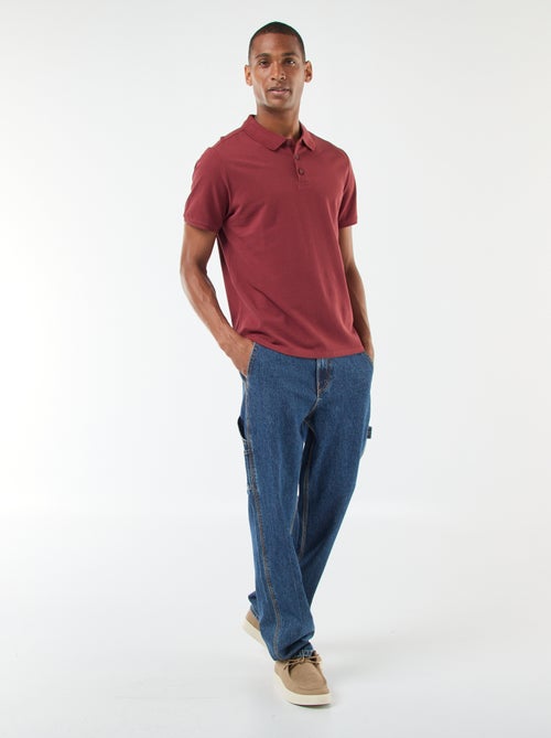 Polo in piqué di cotone - Kiabi