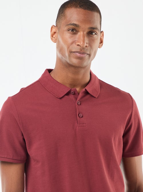 Polo in piqué di cotone - Kiabi
