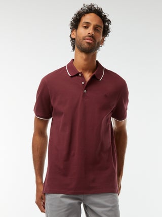 Polo in piqué di cotone