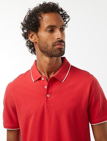 Polo in piqué di cotone