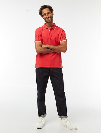 Polo in piqué di cotone