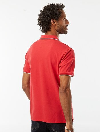 Polo in piqué di cotone