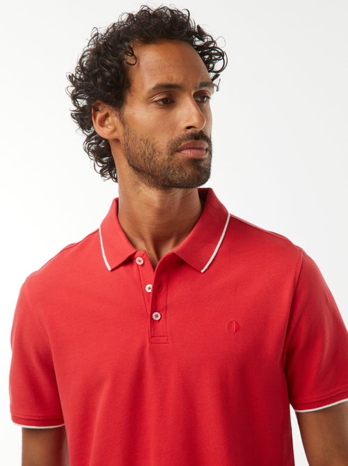 Polo in piqué di cotone - Kiabi