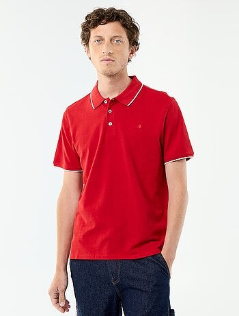 Polo in piqué di cotone