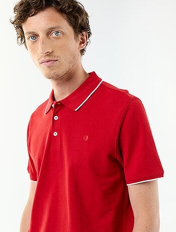 Polo in piqué di cotone
