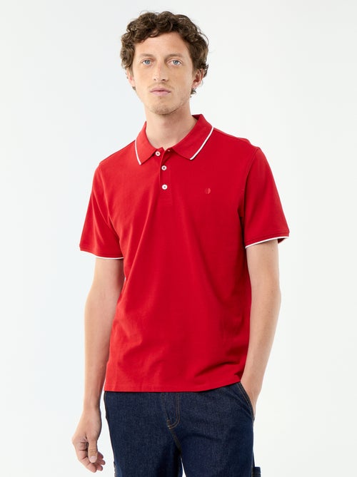 Polo in piqué di cotone - Kiabi
