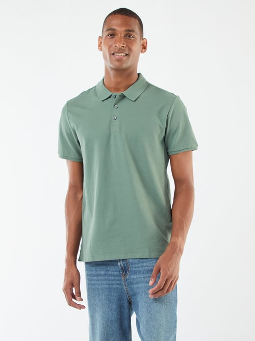 Polo in piqué di cotone - Kiabi