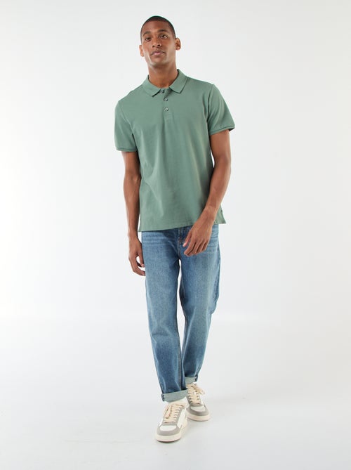 Polo in piqué di cotone - Kiabi