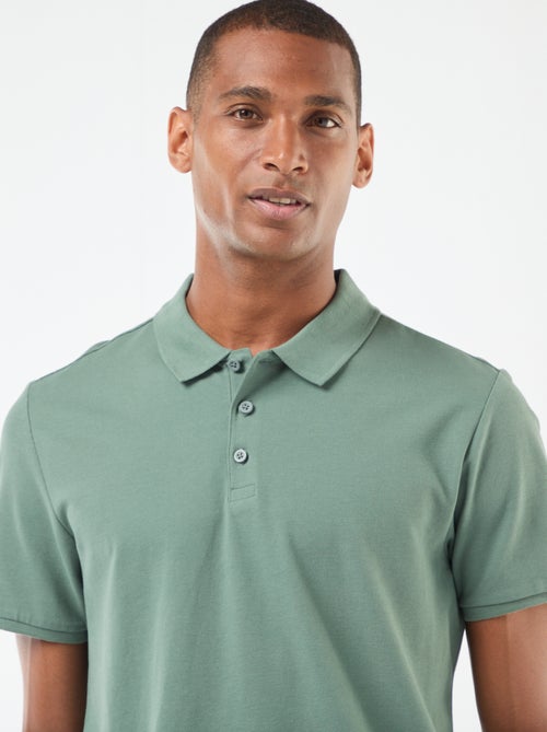 Polo in piqué di cotone - Kiabi