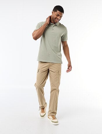 Polo in piqué di cotone