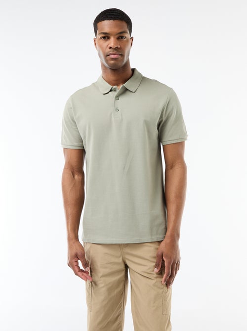 Polo in piqué di cotone - Kiabi Polo in piqué di cotone - Kiabi