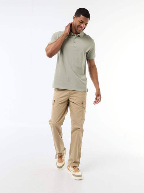 Polo in piqué di cotone - Kiabi Polo in piqué di cotone - Kiabi