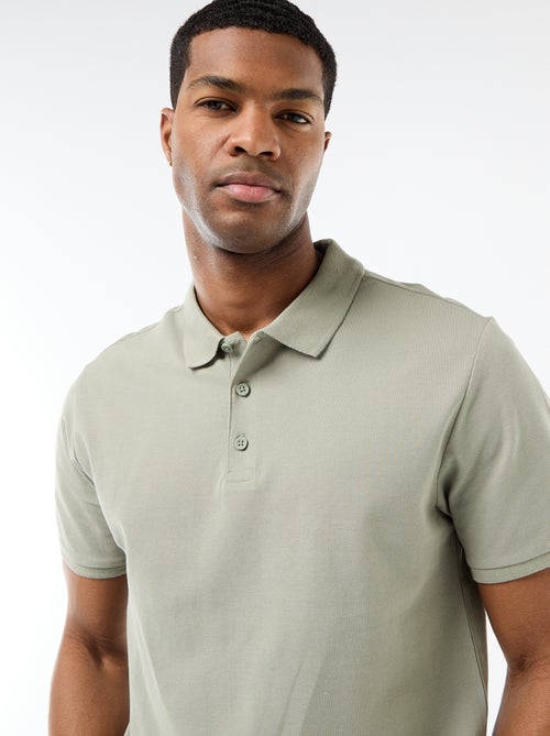 Polo in piqué di cotone - Kiabi Polo in piqué di cotone - Kiabi