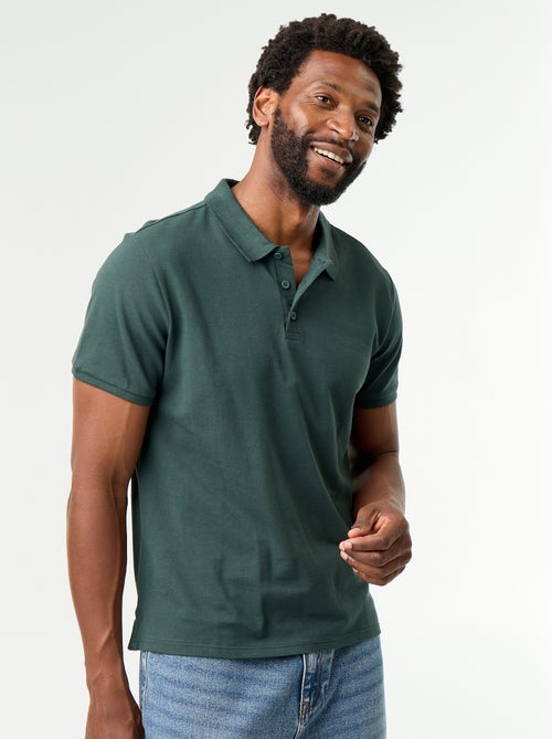 Polo in piqué di cotone - Kiabi