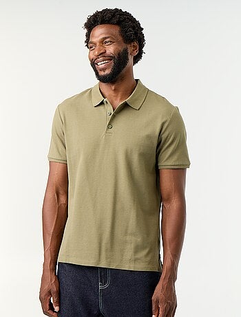 Polo in piqué di cotone
