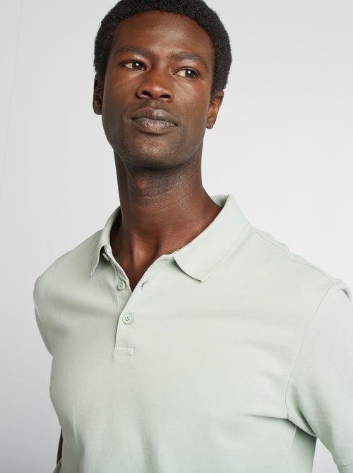 Polo in piqué di cotone - Kiabi