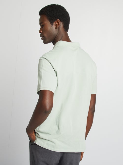 Polo in piqué di cotone - Kiabi