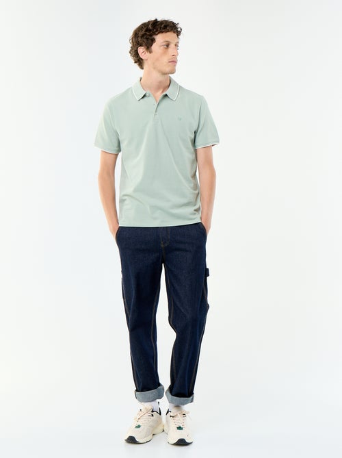 Polo in piqué di cotone - Kiabi