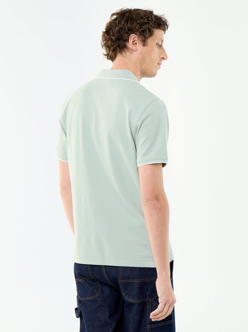Polo in piqué di cotone - Kiabi